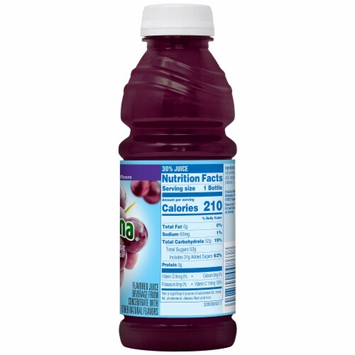 Tropicana® Grape Flavored Juice Beverage Perspective: right