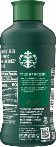 Starbucks® Medium Roast Sweetened Black Iced Coffee Perspective: right