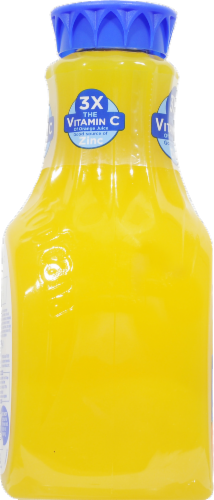Tropicana Trop 50 Orange Juice Vitamin C + Zinc Perspective: right