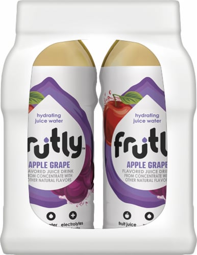 Frutly Apple Grape Hydrating Juice Water Perspective: right