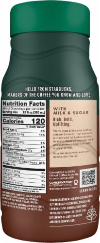 Starbucks® Rich and Bold Espresso Americano Beverage Perspective: right