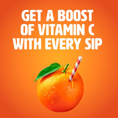 Tropicana Pure Premium Original Lots Of Pulp No Sugar Added 100% Orange Juice Perspective: right