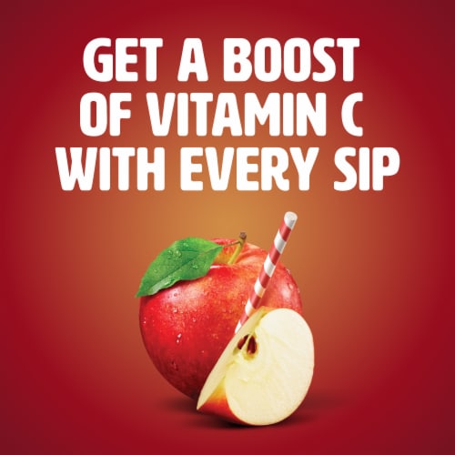 Tropicana No Sugar Added Single Serve 100% Apple Juice Perspective: right