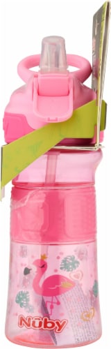Nuby™ Flip-It ReFlex Push Button Soft Spout on the Go Cup - Assorted Perspective: right