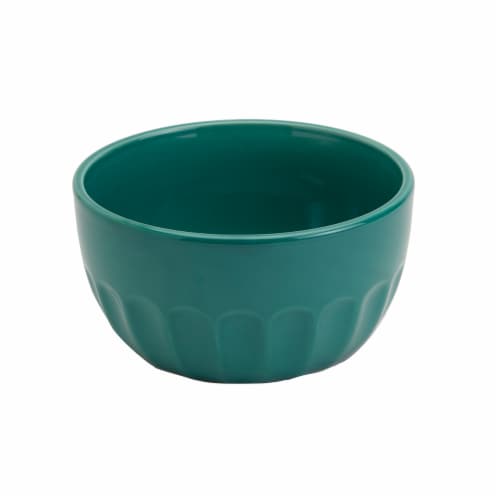 Mason Craft and More Stoneware Cafe Dinnerware Set - Teal Perspective: right