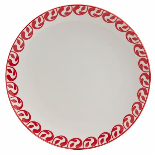 Tabletops Gallery Giana Dinnerware Set - Red Perspective: right
