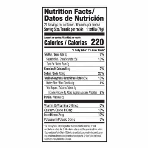 Guerrero Caseras Burrito Size Flour Tortillas Perspective: right
