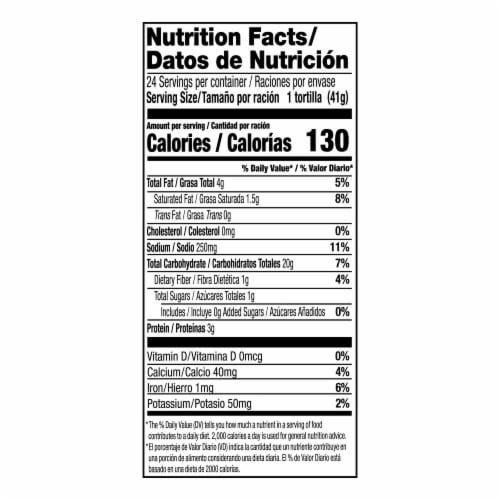 Guerrero Riquisimas Soft Taco Size Flour Tortillas Perspective: right