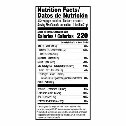 Guerrero Caseras Burrito Size Flour Tortillas Perspective: right