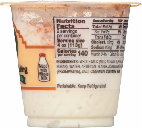 Reynaldo's® Traditional Rice Pudding Perspective: right