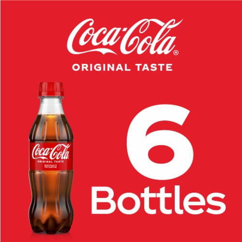 Coca-Cola Soda Pop Soft Drink Bottles Perspective: right