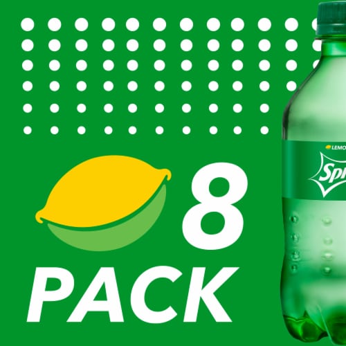 Sprite® Lemon Lime Caffeine Free Soda Bottles Perspective: right