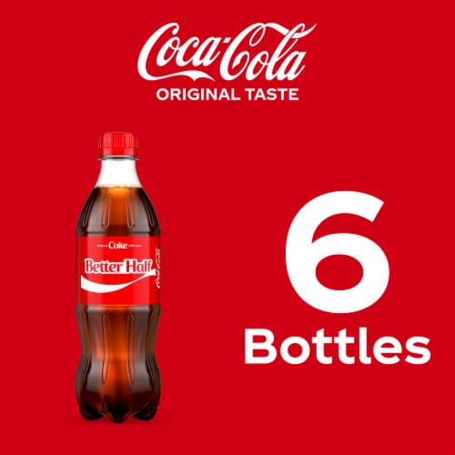 Coca-Cola Classic Soda Bottles Perspective: right