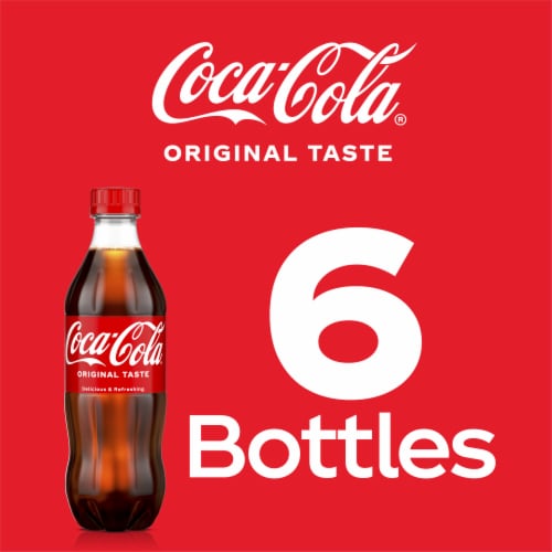 Coca-Cola Classic Soda Bottles Perspective: right