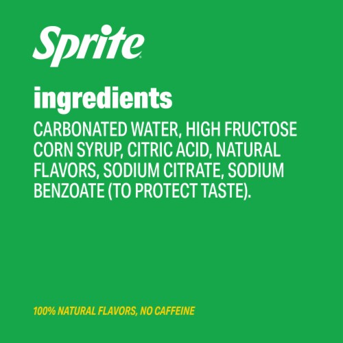 Sprite® Lemon Lime Caffeine Free Soda Bottles Perspective: right