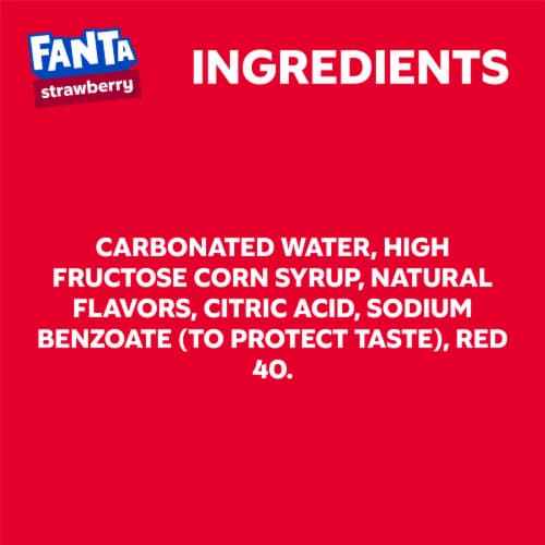 Fanta® Strawberry Caffeine Free Soda Bottle, 20 fl oz - Foods Co.