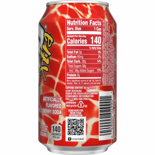Pibb® Xtra Spicy Cherry Soda Perspective: right