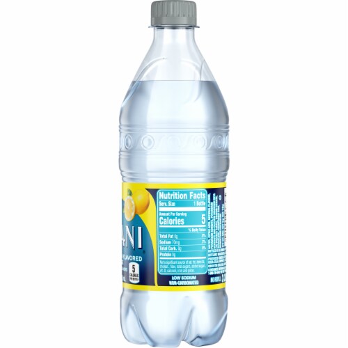 Dasani Lemon Flavored Water Perspective: right