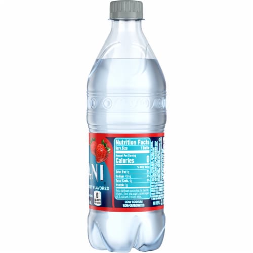 Dasani Strawberry Purified Water Bottle Perspective: right