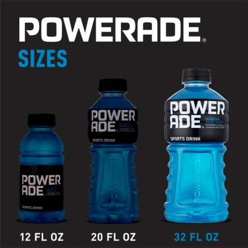Powerade Mountain Berry Blast Electrolyte & Vitamin Sports Drink Perspective: right