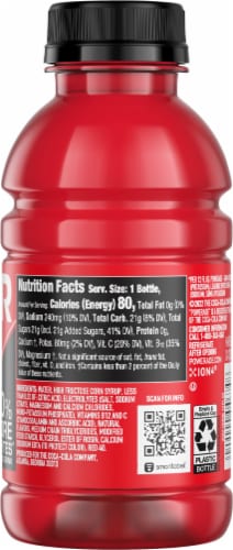 Powerade® Fruit Punch Sports Drink Bottle Perspective: right