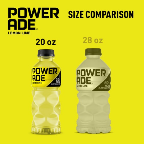 Powerade® Yellow Lemon Lime Sports Drink Multipack Bottles Perspective: right