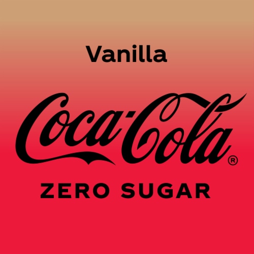 Coca-Cola® Zero Sugar Vanilla Soda Cans, 12 pk / 12 fl oz - Kroger