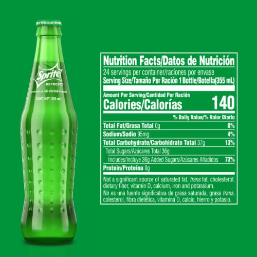 Sprite® Mexico Lemon Lime Soda Bottles Perspective: right