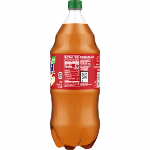 Fanta® Apple Soda Bottle Perspective: right