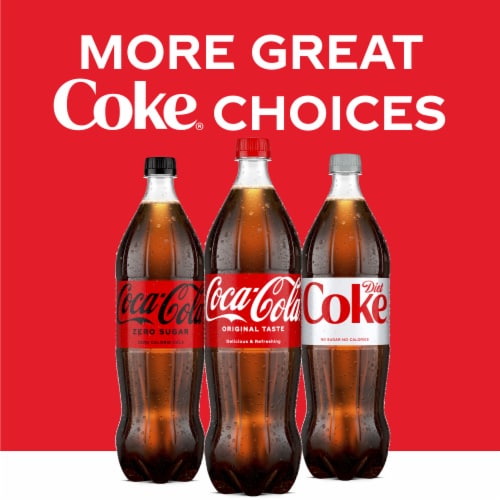Coca-Cola® Soda Bottle Perspective: right