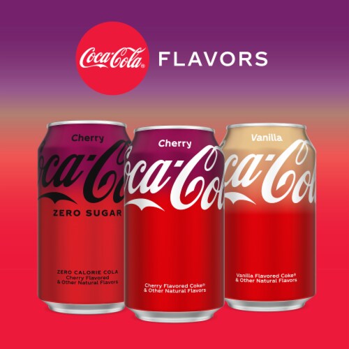 Coca-Cola® Cherry Soda Can Perspective: right