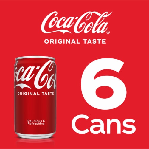 Coca-Cola® Soda Mini Cans Perspective: right