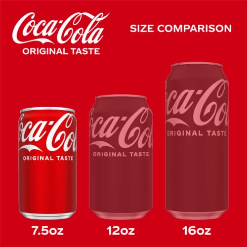 Coca-Cola® Soda Mini Cans, 10 pk / 7.5 fl oz - Kroger