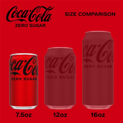 Coke® Zero Sugar Soda Mini Cans