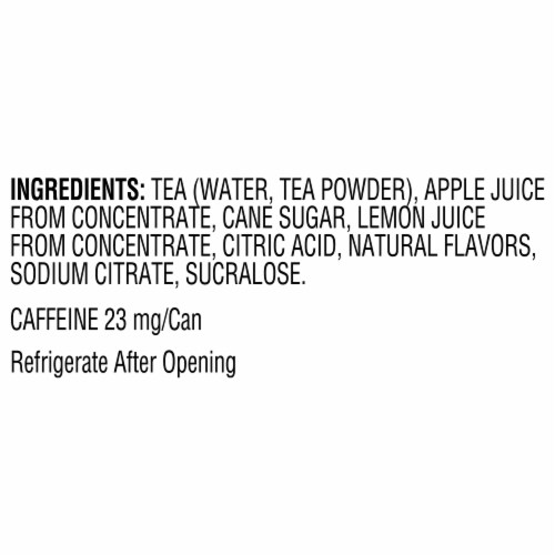 Peace Tea Caddy Shack Black Tea Lemonade Drink Perspective: right
