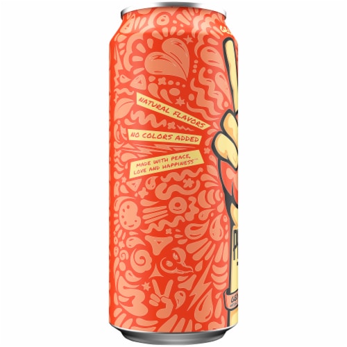 Peace Tea® Just Peachy Flavored Tea Perspective: right