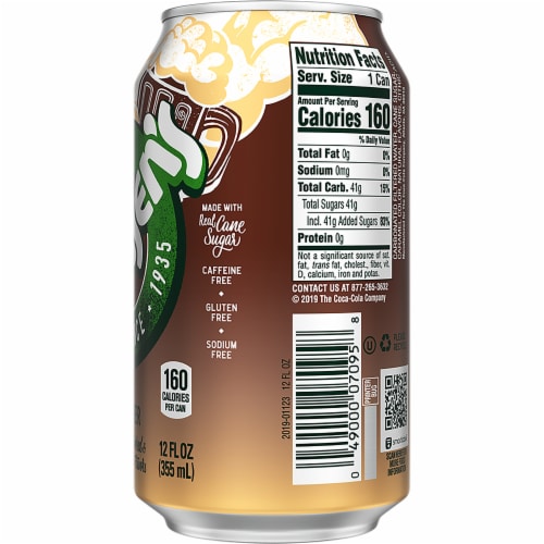Hansen's Root Beer Soda Perspective: right