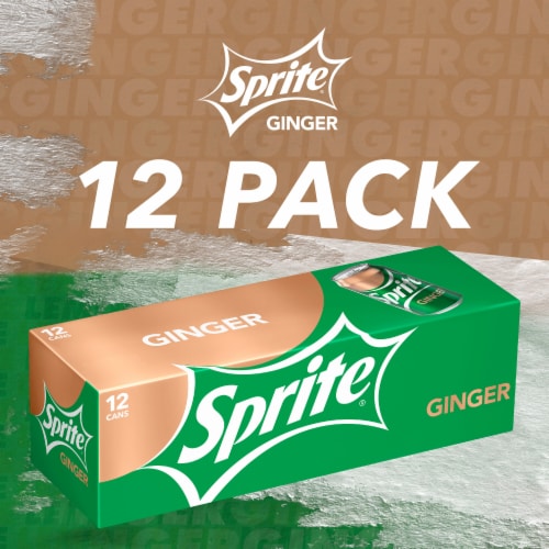 Sprite Ginger Lemon Lime And Ginger Flavored Soda Pop Soft Drink Fridge Pack Perspective: right