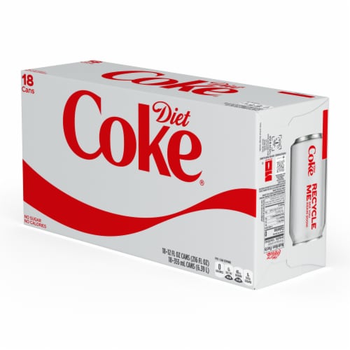 Diet Coke® Soda Cans Perspective: right