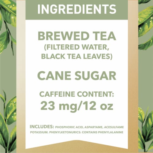 Gold Peak Zero Sugar Sweet Tea Perspective: right