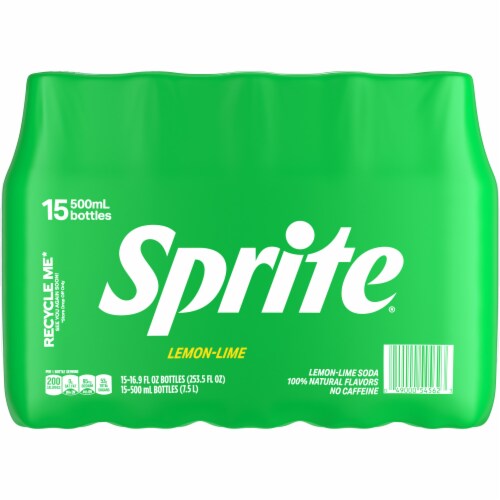 Sprite® Lemon Lime Caffeine Free Soda Bottles Perspective: right