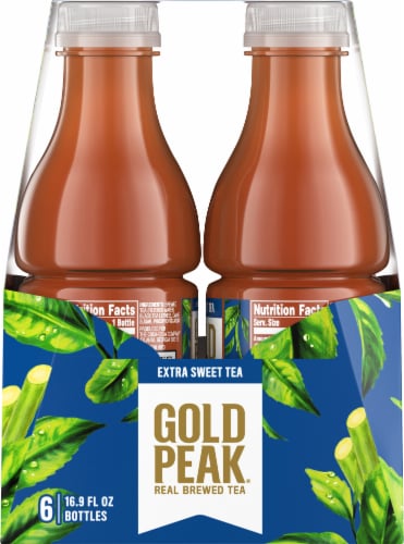 Gold Peak® Extra Sweet Tea Bottles Perspective: right