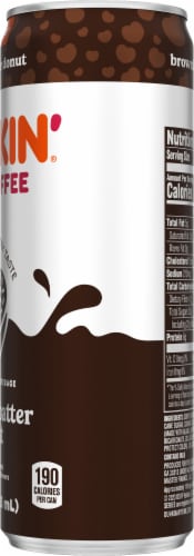 Dunkin'® Brownie Batter Donut Iced Coffee Perspective: right