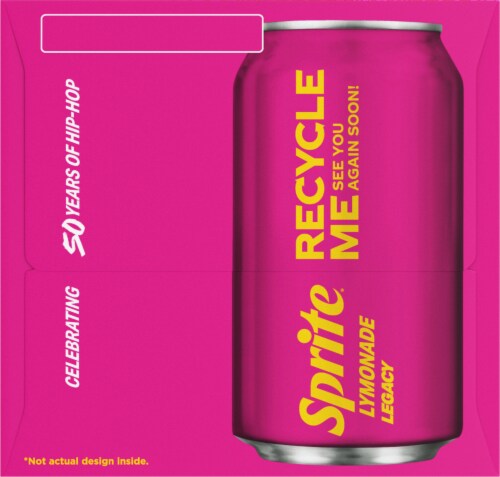 Sprite® Lymonade Legacy Soda Cans Perspective: right