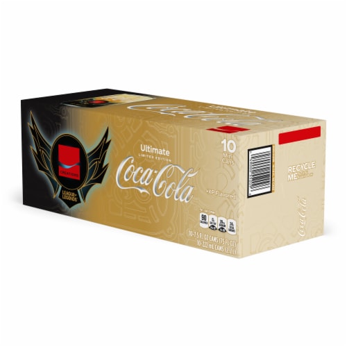 Coca-Cola® Ultimate LIMITED EDITION Soda Mini Cans Perspective: right