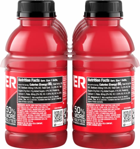 Powerade® Red Fruit Punch Sports Drink Multipack Bottles Perspective: right