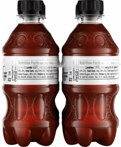 Barq's® Root Beer Bottles Perspective: right