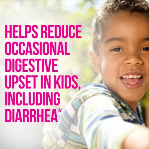 Culturelle® Kids Purely Probiotics® Bursting Berry Flavor Daily Chewable Tablets Perspective: right