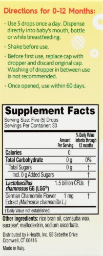 Culturelle Baby Calm + Comfort Probiotic + Chamomile Drops Perspective: right