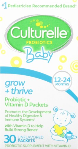 Culturelle® Baby Grow + Thrive Probiotic + Vitamin D Packets Perspective: right